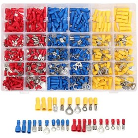 Resim Sıkmalı Kablo Ucu Elektrik Bağlantı Kiti - Farklı Renkler Ve Boyutlar 