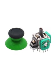 Resim Xbox One Analog Motor Topuz Seti 1+1 One - One S/x - Series S/x Uyumlu Siyah Yeşil 