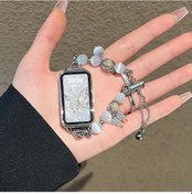 Resim Bileklik 7/nfc Opal Taşlı Kelebek Bileklik Um37564-7 Yurt Dışından 