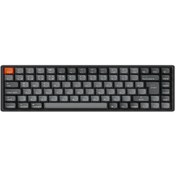 Resim Keychron K2 Max %75 RGB Red Switch Kablosuz Türkçe Mekanik Karbon Siyah Gaming (Oyuncu) Klavye - K2M 