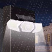 Resim Adipa Tg Solar Güneş Enerjili Geniş Açılı çift Kanatlı 254 Ledli 3 Modlu Bahçe Lambası Adipa Togi