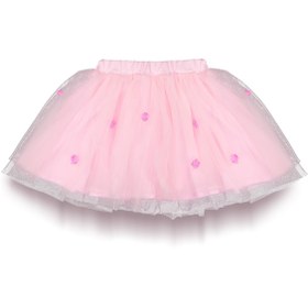 Resim Novy Baby 23 Nisan Bayram Doğum Günü Özel Gün Kız Çocuk Bebek Tütü Etek - 2-9 Yaş - Pembe 
