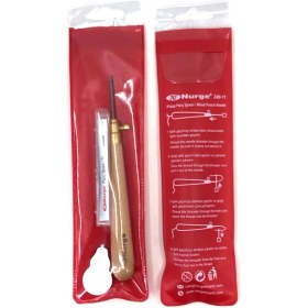 Resim Nurge Punch Iğnesi Seti 1.kalite 3 Iğneli Ahşap Saplı 