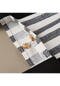 Resim Soft Plaj Çantası - Siyah - 48x35 Cm Çok Renkli 