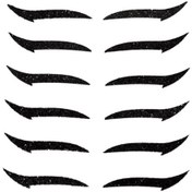 Resim Suntek Yeniden Kullanılabilir Göz Kalemi Siyah 6'lı 