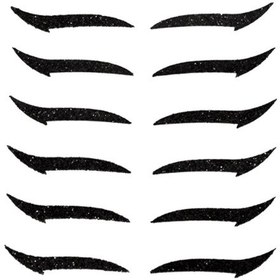 Resim Suntek Yeniden Kullanılabilir Göz Kalemi Siyah 6'lı 