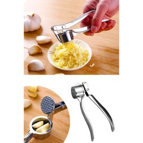 Resim Feyza Design Paslanmaz Çelik Sarımsak Ezici ve Rendesi, Pratik Kullanım 