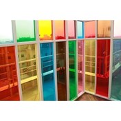 Resim Turcoat Transparan Renkli Folyo Yapışkanlı 122 Cm X 1 Mt 
