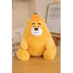 Resim Ecrou Sevimli Arkadaşlar Sarı Ayı Yumuşak Dekoratif Pelüş Oyuncak (30 CM) 