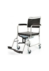 Resim W689 Klozetli Banyo Tekerlekli Sandalyesi 