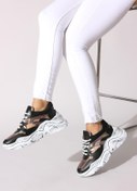 Resim Rovigo Siyah Platin Kadın Sneaker 504C-256-S-01 