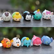 Resim 1 adet/10 adet Disney STITCH Winnie the Pooh Serisi Süsler PVC Malzeme Benzersiz Görünüm Hediye Seçimi Tatil Hediyeleri Koleksiyonu Ev Dekorasyonu vb. için Uygun 