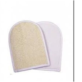 Resim Dara Doğal El Geçmeli Kabak Lifi Bej 