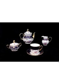 Resim Epıag Cobalt Kytk Flower Çay Takımı 17 Parça Lacivert 