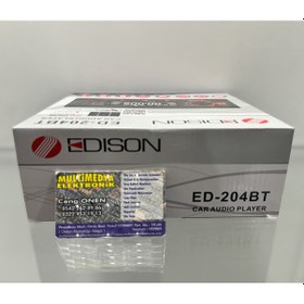Resim Edison Ed 204 Bt Usb Aux Bluetooth Fm Radyo Oto Teyp Mp3 