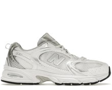 Resim Kadın Spor Ayakkabı MR530EMA NEW BALANCE NB Lifestyle Unisex Shoes White\u002F Silver 