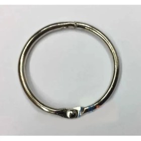 Resim Kilitli Yuvarlak Halka, 2,5cm - 1 Adet 