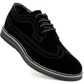 Resim Freemax Oxford Erkek Ayakkabı Oxford Erkek Ayakkabı Freemax.1118 NUBUK SİYAH 
