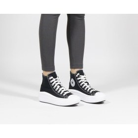 Resim Converse Ctas Move Hi Kadın Günlük Ayakkabı 568497C Siyah 