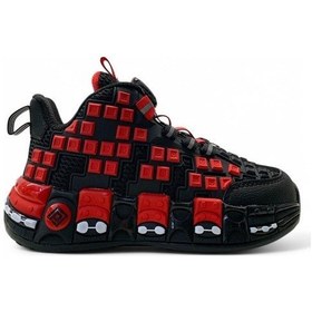 Resim Pepino 1974 Çocuk Lego Basketbol Ayakkabısı Siyah/kırmızı Siyah - Kırmızı 