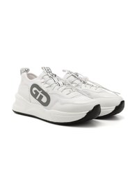 Resim Gönderi(R) Gönderi R Beyaz Dolgu Taban Triko Comfort Sneaker Beyaz 