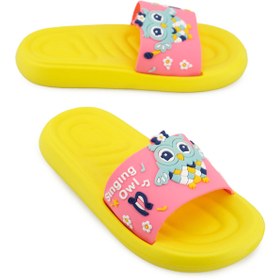 Resim Gezer Yazlık Kız Çocuk Eva Islak Zemine Uygun Banyo Havuz Plaj Terlik 