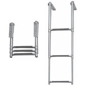 Resim Saray Teleskopik Merdiven 3'Lü Platform Üstü 