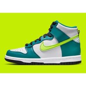 Resim Nike Dunk High (Gs) Beyaz Genç Çocuk Sneaker Ayakkabı 