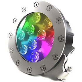 Resim LED Spot Sualtı Lambası - Beyaz (Par38) - RGB-4T 