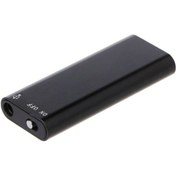 Resim 4gb Usb Kaydedici Kalem Mp3 Çalar Siyah 