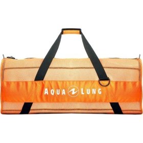 Resim Aqualung Adventurer Mesh Çanta, Dalış Ekipmanları Için Hafif Ve Dayanıklı Plaj Çantası Turuncu 