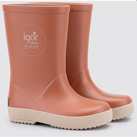 Resim Igor Splash Dk Erkek Bebek Su Geçirmez Yağmur Kar Çizmesi W10292 Taba - Bej Bej - Taba 