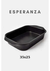 Resim Esperanza Fırın Tepsisi Siyah 