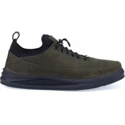 Resim Dockers 227225N Nubuk Derı Elastık Bagcık Erkek Ayakkabı Haki 