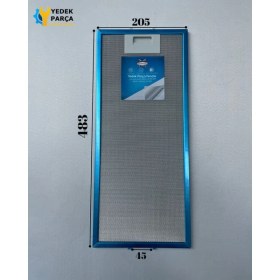 Resim Silverline Uyumlu Davlumbaz 20,5X48,3 cm Arka Ara 4,5cm Aspiratör Filtre 