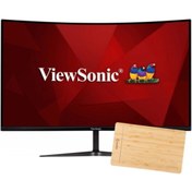 Resim ViewSonic VX3219-PC-MHD 1ms 240hz Curve Gamıng Monıtor + Woodpad 10 Grafık Tablet 