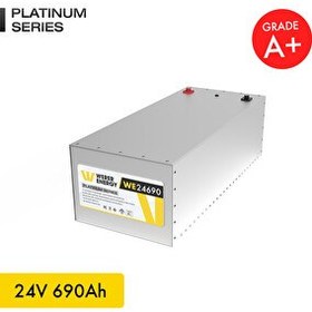Resim WERER ENERGY 24V 690Ah LiFePO4 Platinum Series Bluetooth'lu Lityum Demir Fosfat Akü 