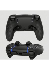 Resim Ps5 Dualsense Uyumlu Ultra Kalite Yumuşak Silikon Kılıf Gamepad Joystıck Koruyucu 