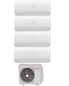 Resim Bosch Multi Split İnverter Klima 42000 Btu 1 Dış + 4 İç Ünite 9000 + 9000 + 9000 + 12000 Btu 