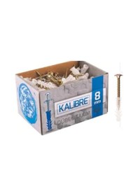 Resim Made Kalibre Vida Dübel Takım 8 MM 100 Adet 