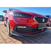 Resim Seat Leon Mk4 Uyumlu Ön Ek Karlık Mat Siyah Plastik 2020+ 