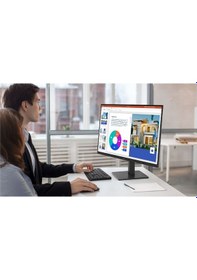 Resim Samsung 27" Ls27f320gauxuf 1920x1080 5ms 120hz Essentıal Ips Monitör 