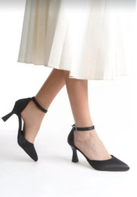 Resim FYD SHOES saten malzeme kadın ayakkabı 