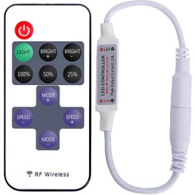 Resim AmberLED Şerit Led Kumandalı Dimmer Anahtar 