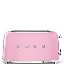 Resim Smeg TSF02PKEU 2x4 Pembe Ekmek Kızartma Makinesi 
