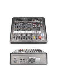 Resim Midex MPX-1200P Power Mikser Amfi 8 Kanal 2x600W Dijital Efekt Bt EQ Usb 