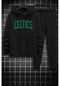 Resim Uyguntarz Unisex Celtics Eşofman Takımı Siyah 
