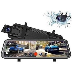 Resim Wenlin 10 Hd 1080p Araç İçi Kamera, Ön/arka Çift Lens, Gece Görüşü, Park Modu, 24 Saat Kayıt 