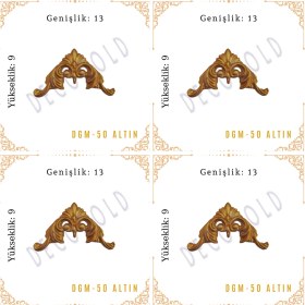 Resim Decogold Saray Tavan Motif (13*9) Dgm-50(4 Adet) 