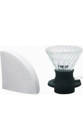 Resim Hype Store Cam Kahve Dripper Kahve Damlatıcı Demleme Aleti, 200 ml 